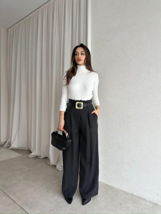 GRASİA Pantolon 8695 - Siyah - 2