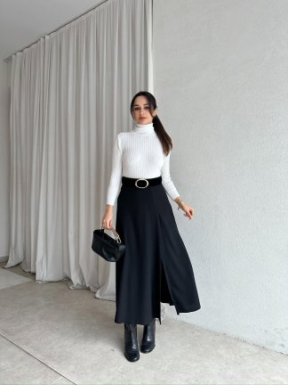 GRETA Midi Etek 8697 - Siyah - 2