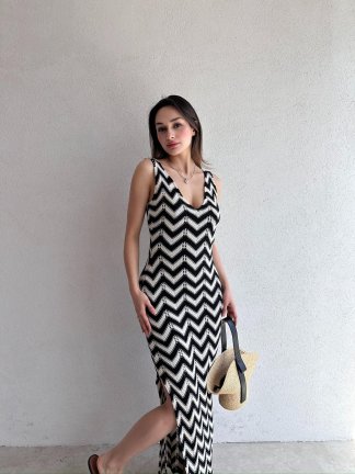 GWEN Maxi Elbise 6713 - 1