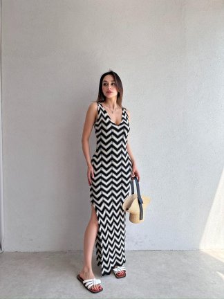 GWEN Maxi Elbise 6713 - 2