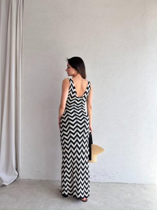 GWEN Maxi Elbise 6713 - 3