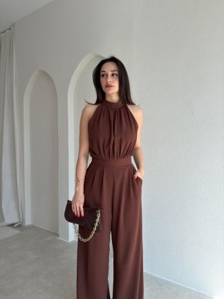 Halter Yaka CROFT Tulum 3361 - Acı Kahve - 3