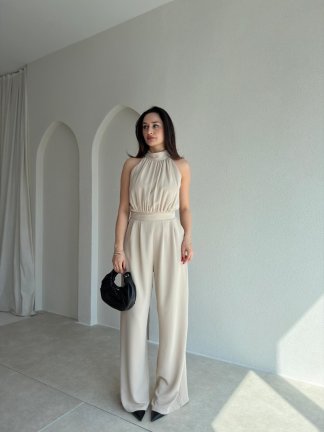 Halter Yaka CROFT Tulum 3361 - Krem - 1