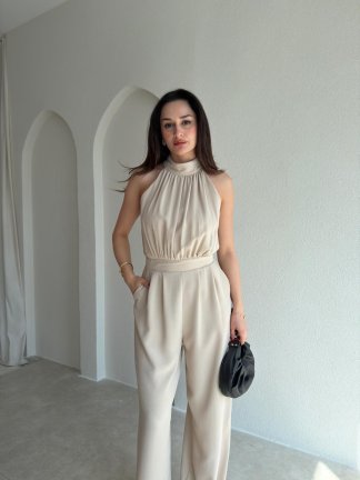 Halter Yaka CROFT Tulum 3361 - Krem - 2