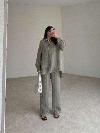 HANCOCK Takım 3022 - Haki - 4