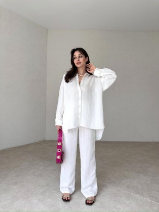 HANCOCK Takım 3022 - Beyaz - 2