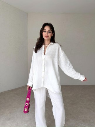 HANCOCK Takım 3022 - Beyaz 