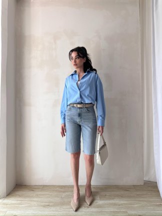 HAWAİ Şort 2458 - Mavi - 6