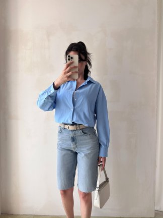 HAWAİ Şort 2458 - Mavi - 7