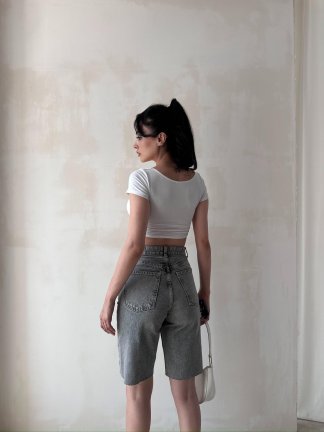 HAWAİ Şort 2458 - Gri - 2