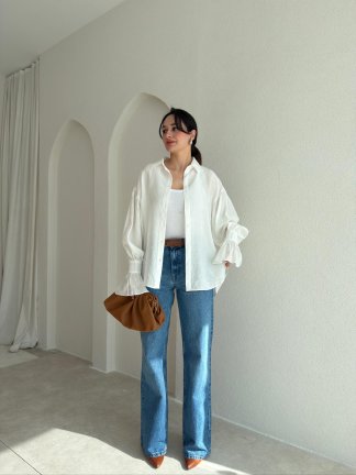 HELGA Gömlek 6856 - Beyaz 