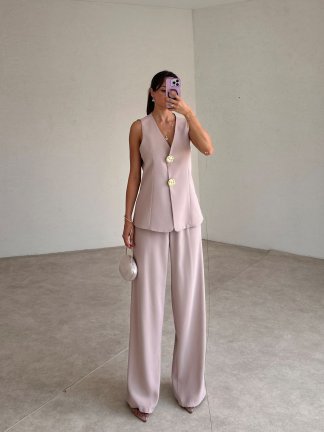 HENRY Takım - Krem - 3