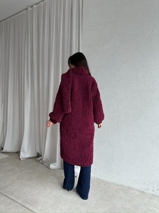 Homemade DAVİD Hırka 8811 - Bordo - 3