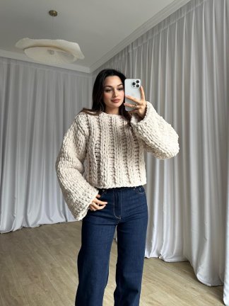 Homemade VESPER Kazak 4787 - Krem - 3