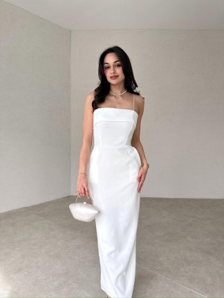 CAMERON Elbise 3278 - Beyaz - 1