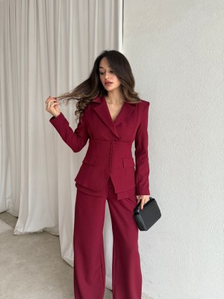 JANSET Üçlü Takım 8779 - Bordo - 3