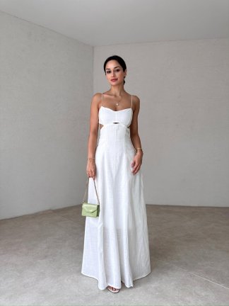 JAREND Maxi Elbise 7767 - 2