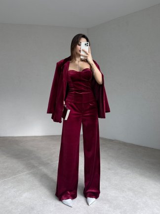 JAVİER Takım 5853 - Bordo - 6