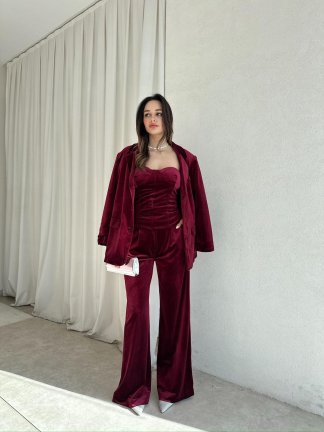 JAVİER Takım 5853 - Bordo - 3