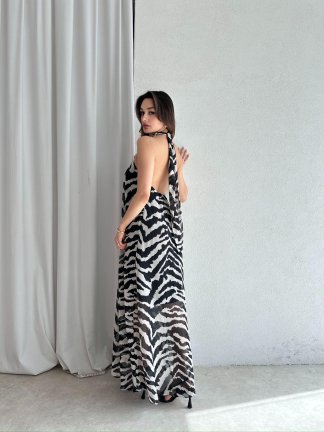 JENERİO Maxi Elbise 6981 - 3