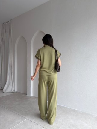 JENNA Takım 9007 - Haki - 3