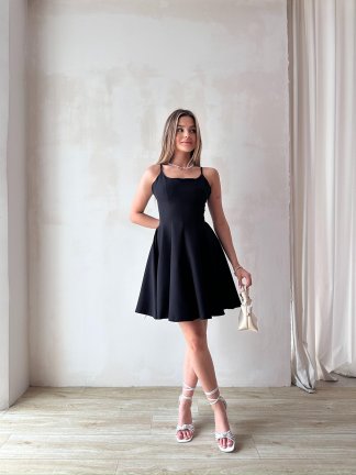 JEROME Mini Elbise 7090 - Siyah - 3