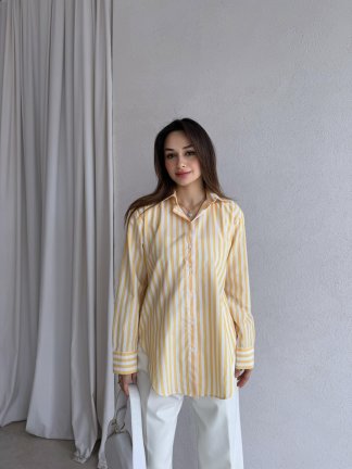 JERRY Gömlek 3134 - Sarı - 2