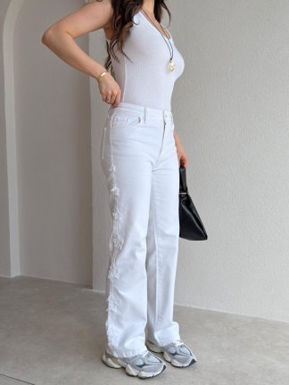 JESUS Jean 5555 - Beyaz - 3