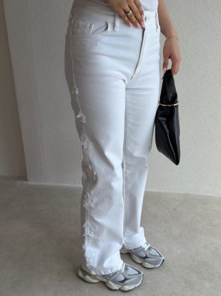 JESUS Jean 5555 - Beyaz - 4