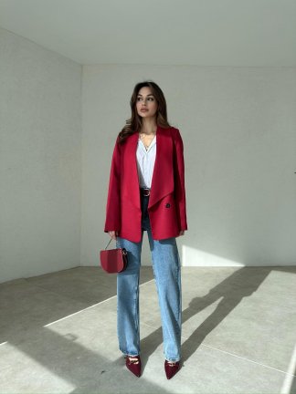 JODO Ceket 2920 - Bordo - 3