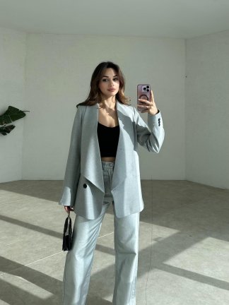 JODO Ceket 2920 - Gri - 2