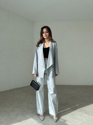 JODO Ceket 2920 - Gri - 3