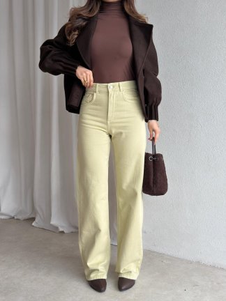 JOKER Jean 8846 - Sarı - 2