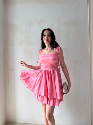 JONATHAN Mini Elbise 4834 - Pembe 
