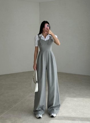 JUPON Salopet Takım 2315 - Gri - 3