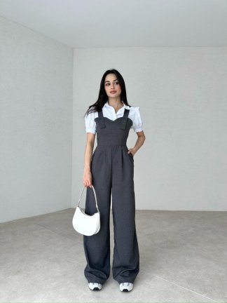 JUPON Salopet Takım 2315 - Antrasit - 2