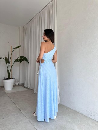 KAHLO Elbise 8120 - Mavi - 3