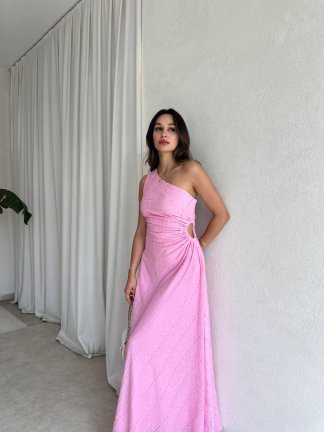 KAHLO Elbise 8120 - Pembe - 2