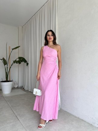 KAHLO Elbise 8120 - Pembe - 1