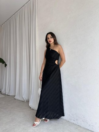 KAHLO Elbise 8120 - Siyah 