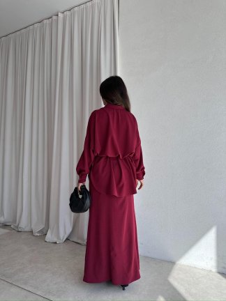  KARİNA Takım 8290 - Bordo - 3