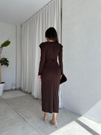 KEİ Elbise 8485 - Acı Kahve - 3