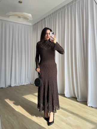 KETTY Elbise 8541 - Acı Kahve - 2