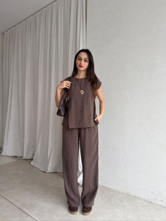 KİNG Takım 8766 - Acı Kahve - 2