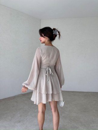 KİTTY Mini Elbise 2442 - Bej - 3