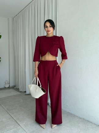 KOİ Takım 8593- Bordo - 2