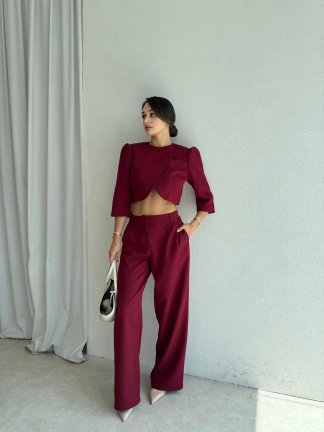 KOİ Takım 8593- Bordo - 3