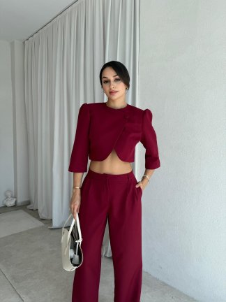 KOİ Takım 8593- Bordo - 4