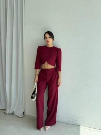 KOİ Takım 8593- Bordo 