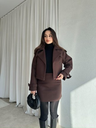 LARA Takım 9244 - Acı Kahve 